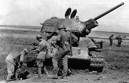 т-34 танк Великой Отечественной Войны
